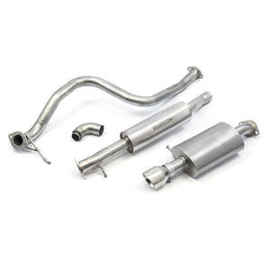 Cobra Sport Ford Fiesta (Mk8) 1L EcoBoost Titanium Cat Back Performance Exhaust - Wayside Performance 