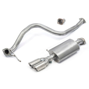 Ford Fiesta (Mk8) 1L EcoBoost Hybrid mHEV ST-Line (ST Style) Twin Tip GPF Back Performance Exhaust - Wayside Performance 