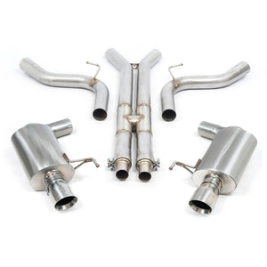 Cobra Sport Ford Mustang 5.0 V8 GT Fastback (2015-18) Non-Valved 3" Cat Back Performance Exhaust - Wayside Performance 