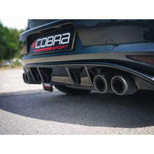 Cobra Sport VW Golf GTI (Mk7) 2.0 TSI (5G) (12-17) Quad Exit Turbo Back Golf R Style Performance Exhaust - Wayside Performance 