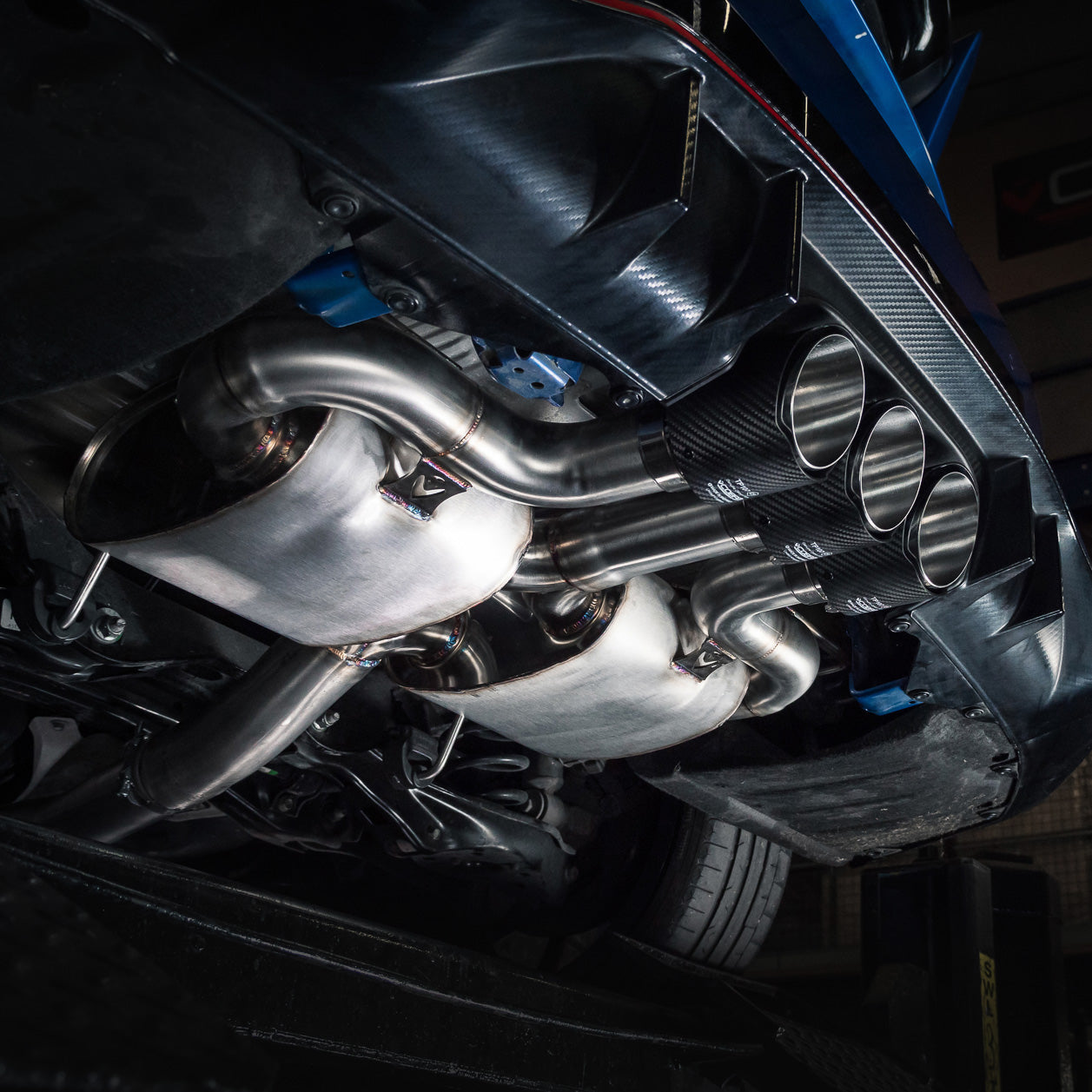 Cobra Sport Honda Civic Type R (FK8) RHD Pre-GPF Models Cat Back Performance Exhaust - Wayside Performance 