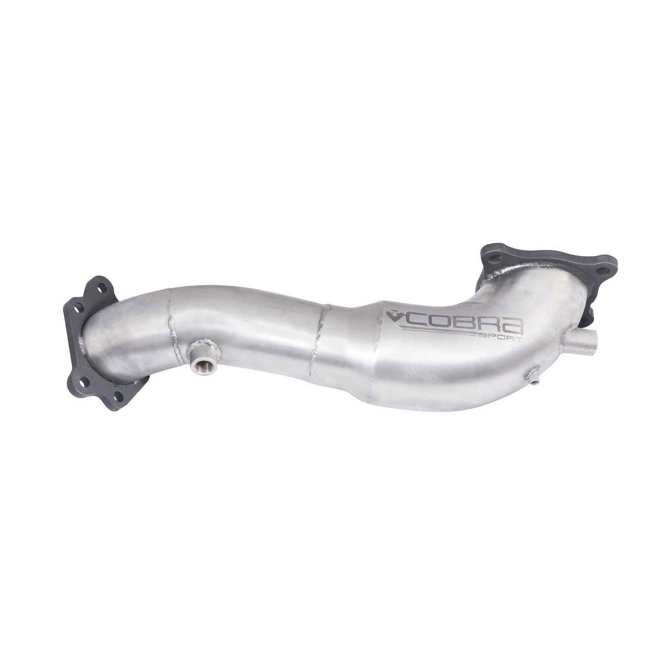 Cobra Sport Honda Civic Type R (FK2) De-Cat / Sports Cat Downpipe Performance Exhaust - Wayside Performance 