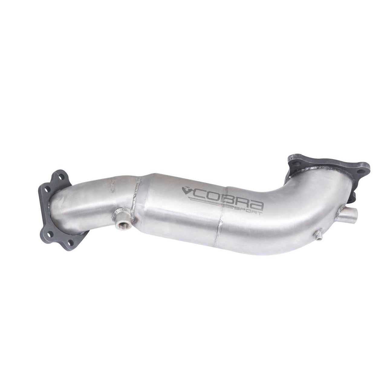 Cobra Sport Honda Civic Type R (FK2) De-Cat / Sports Cat Downpipe Performance Exhaust - Wayside Performance 