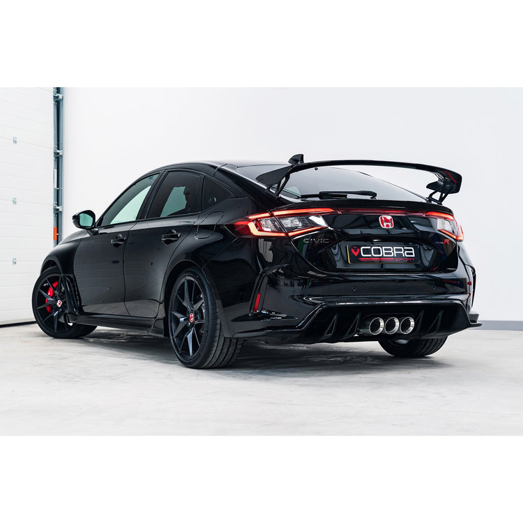 Cobra Sport Honda Civic Type R (FL5) Valved Cat / GPF Back Performance Exhaust - Wayside Performance 