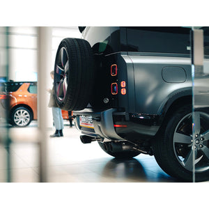 Cobra Sport Land Rover Defender 110 V8 P525 (21>) Non-Valved Race GPF/PPF Back Performance Exhaust - Wayside Performance 