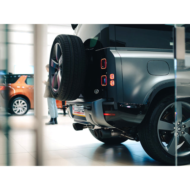 Cobra Sport Land Rover Defender 110 V8 P525 (21>) Non-Valved GPF/PPF Back Performance Exhaust - Wayside Performance 