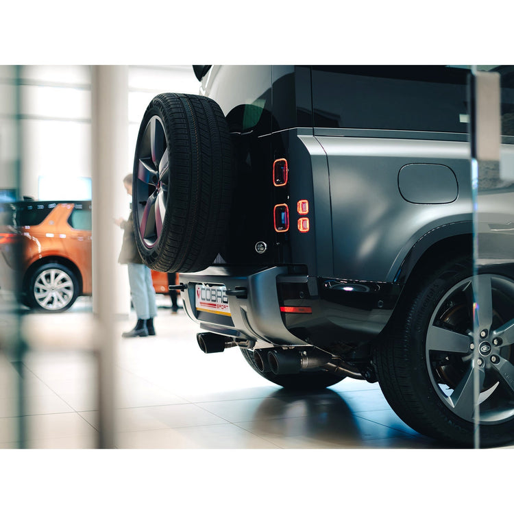 Cobra Sport Land Rover Defender 90 V8 P525 (21>) Non-Valved Race GPF/PPF Back Performance Exhaust - Wayside Performance 