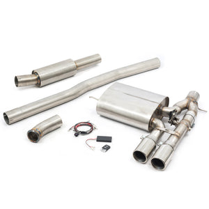 Cobra Sport Mini (Mk3) Cooper S / JCW (F56 LCI) Facelift 3" Valved Cat Back Performance Exhaust - Wayside Performance 