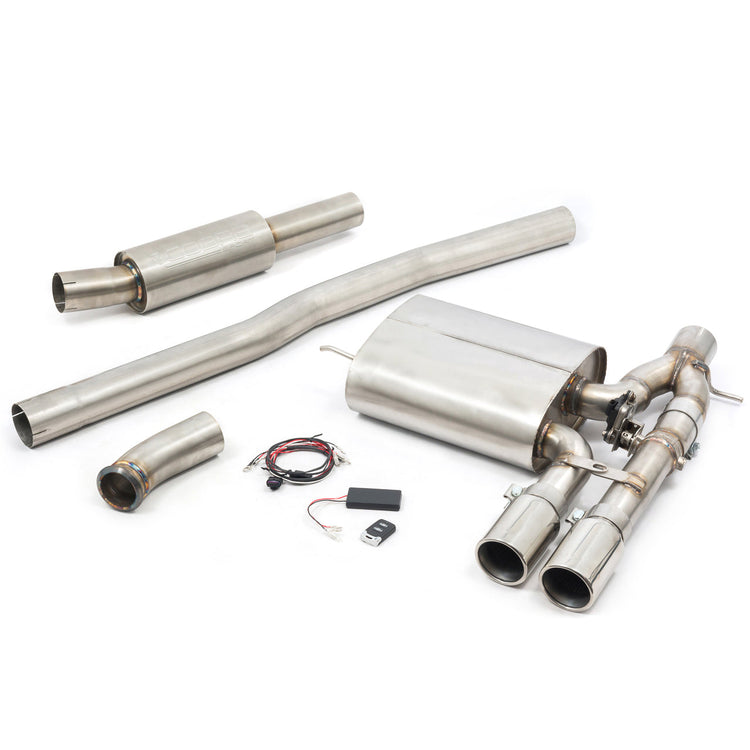 Cobra Sport Mini (Mk3) Cooper S / JCW (F56 LCI) Facelift 3" Valved Cat Back Performance Exhaust - Wayside Performance 