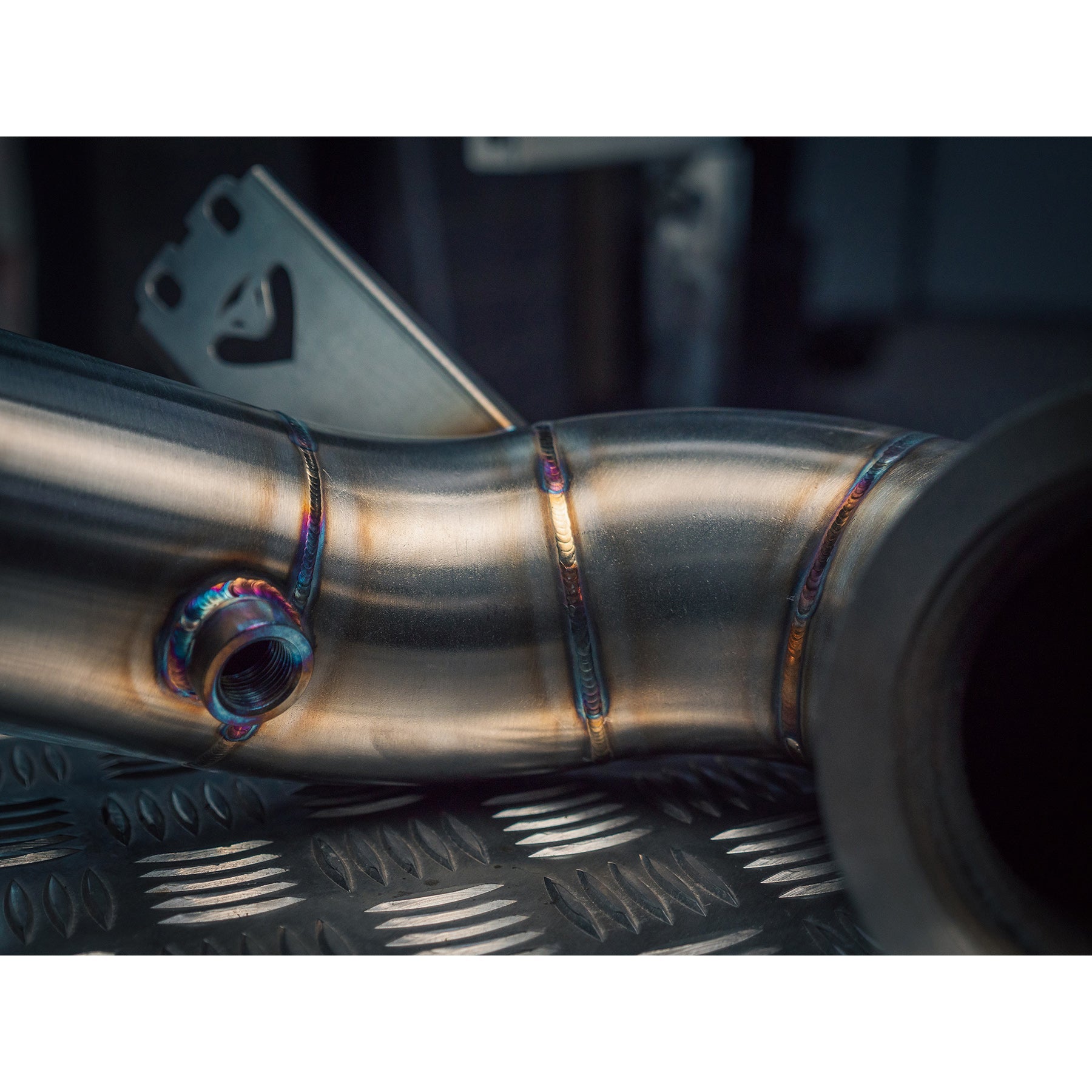 Cobra Sport Mercedes-AMG A 45 S Front Downpipe Sports Cat / De-Cat Performance Exhaust - Wayside Performance 