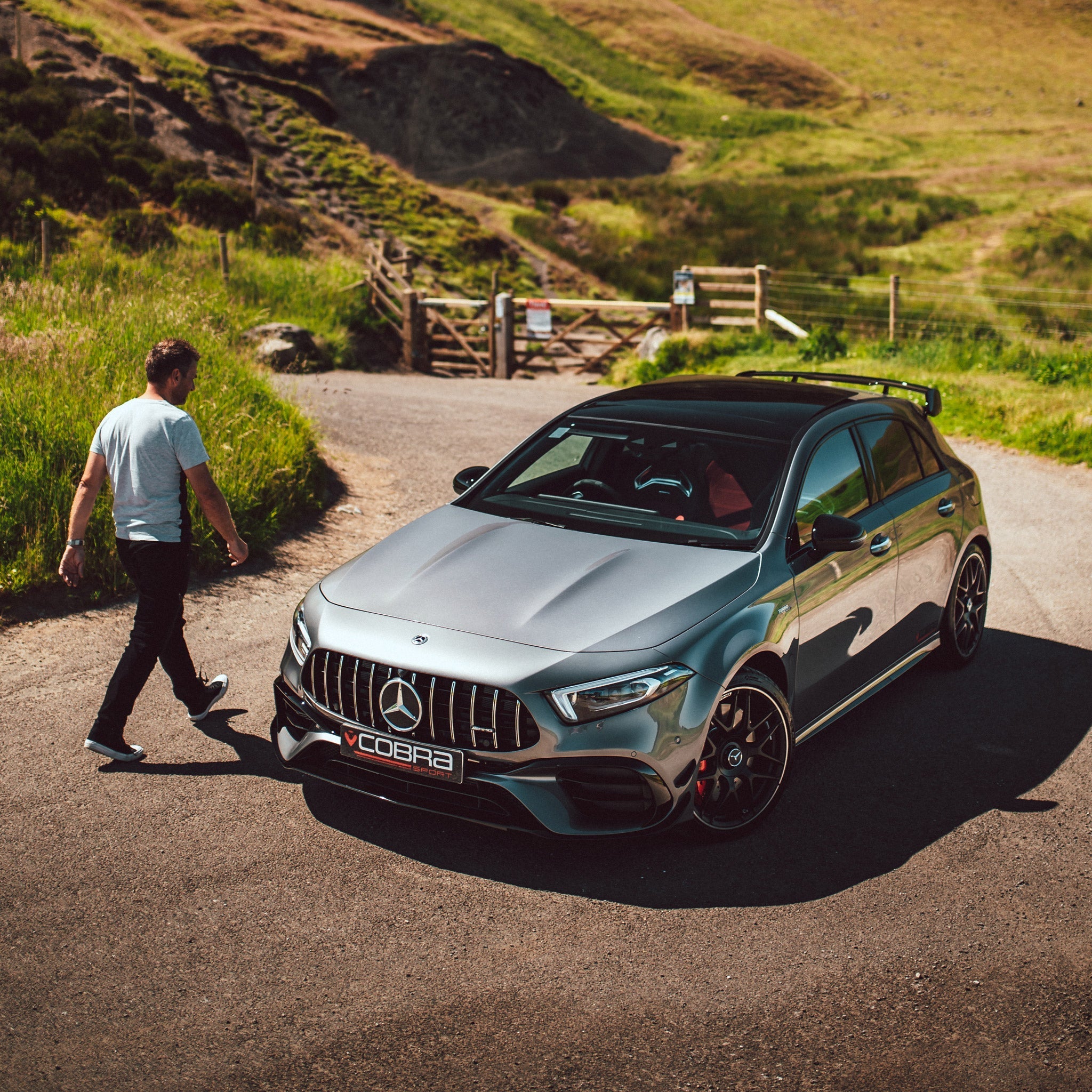 Mercedes-AMG GLA 45 S Venom Cat Back Rear Box Delete Performance Exhaust - Wayside Performance 