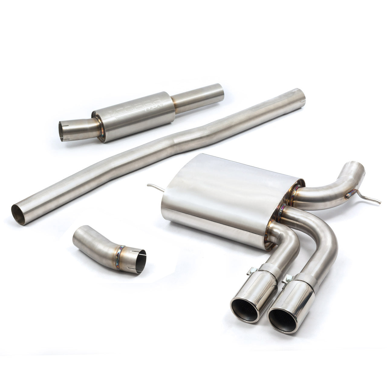 Cobra Sport Mini (Mk3) Cooper S / JCW (F56) 3" Cat Back Performance Exhaust - Wayside Performance 
