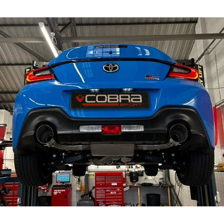 Cobra Sport Toyota GR86 2.4L (22>) Secondary Cat Back Performance Exhaust - Wayside Performance 