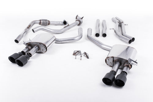 Milltek Cat-Back System - Audi S5 (B9) 3.0T Sportback (Non-Sport Diff Vehicles) - Wayside Performance 