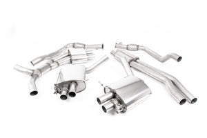 Milltek Catback Exhaust System - RS5 B9 without OPF/GPF - Wayside Performance 