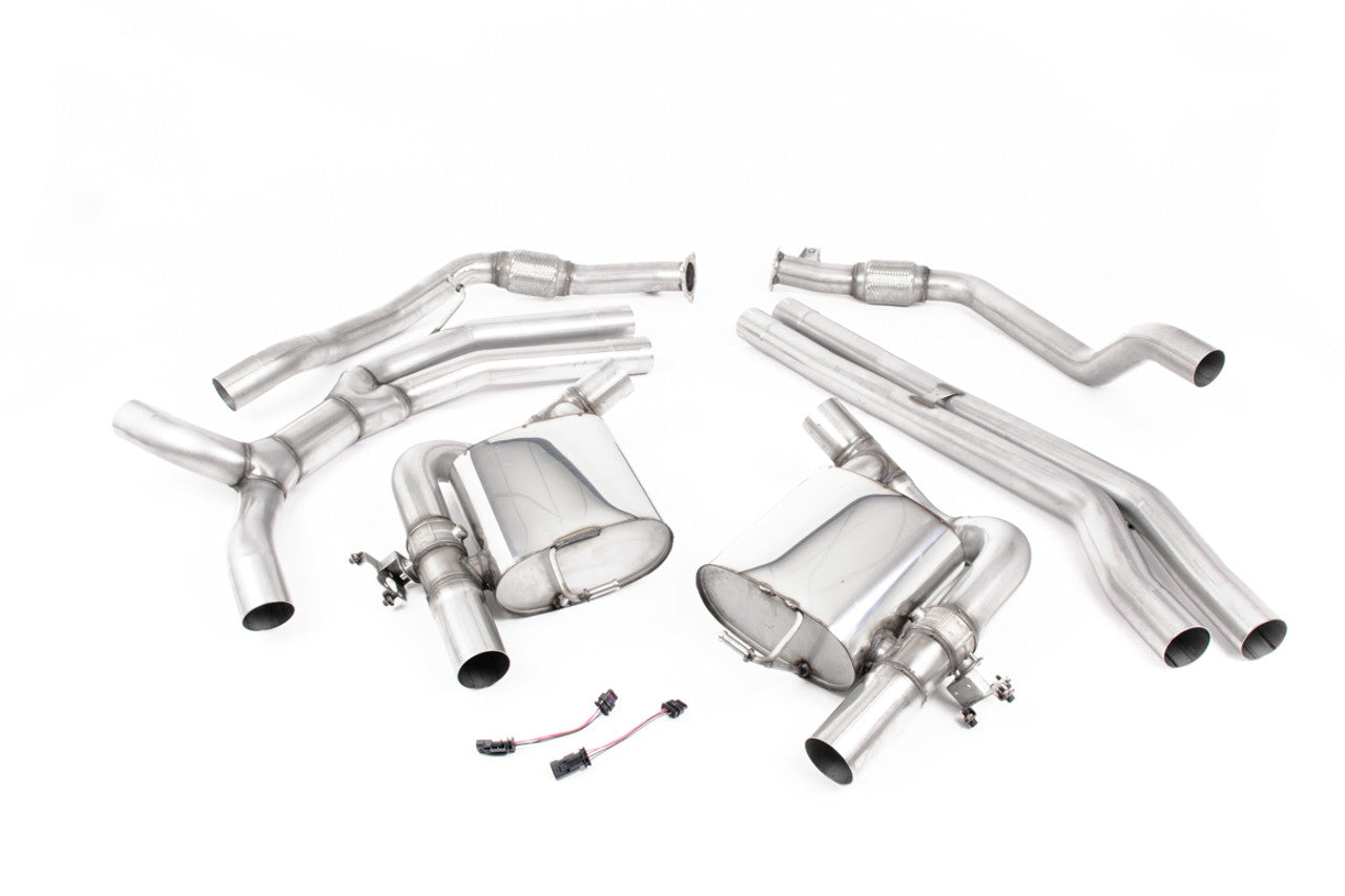 Milltek Catback Exhaust System - RS5 B9 without OPF/GPF - Wayside Performance 