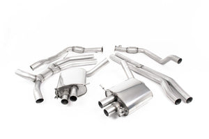 Milltek Catback Exhaust System - RS5 B9 without OPF/GPF - Wayside Performance 