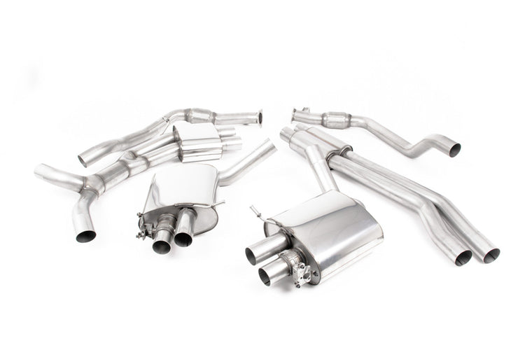 Milltek Catback Exhaust System - RS5 B9 without OPF/GPF - Wayside Performance 