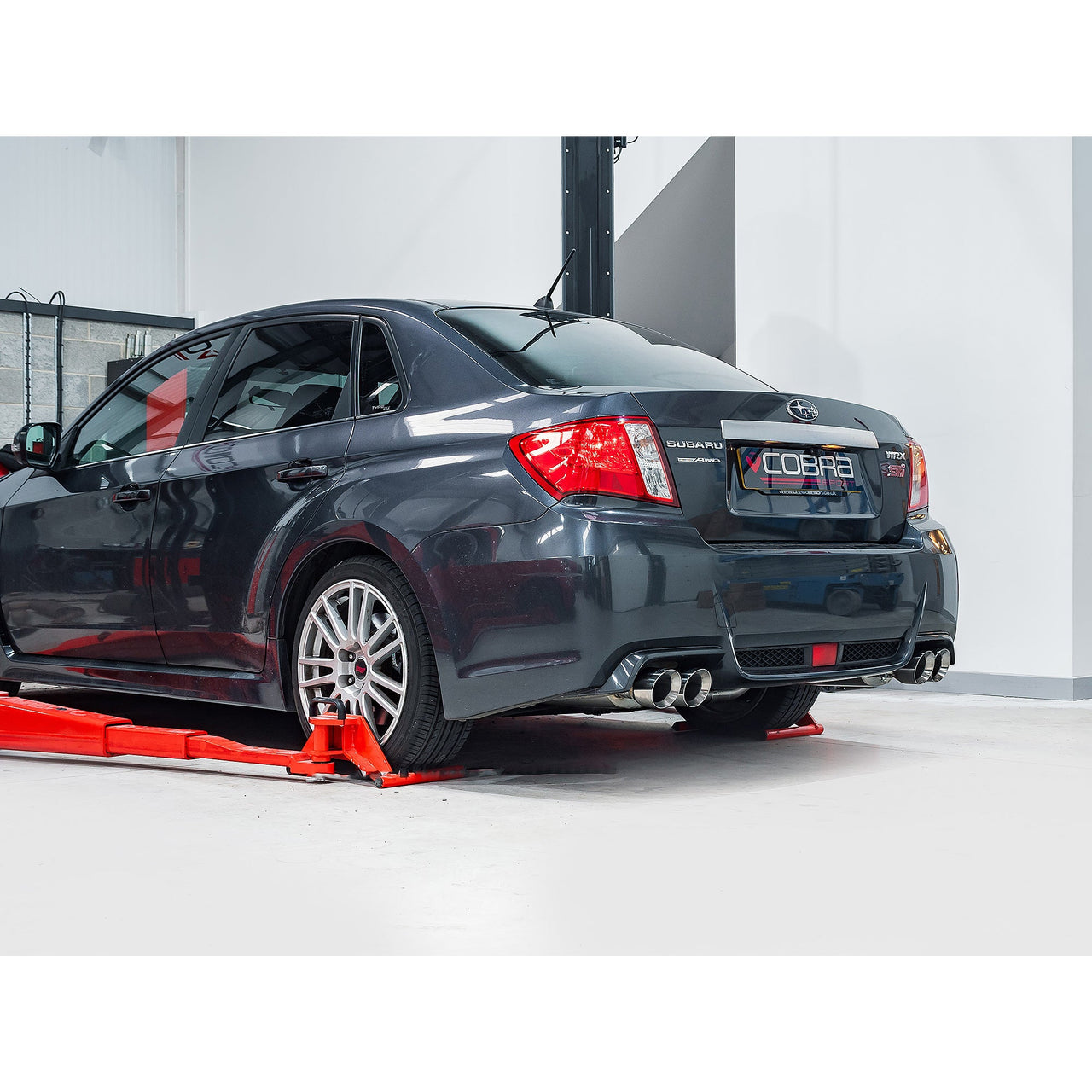 Cobra Sport Subaru WRX STI 2.5 Saloon (10-13) Cat Back Performance Exhaust - Wayside Performance 
