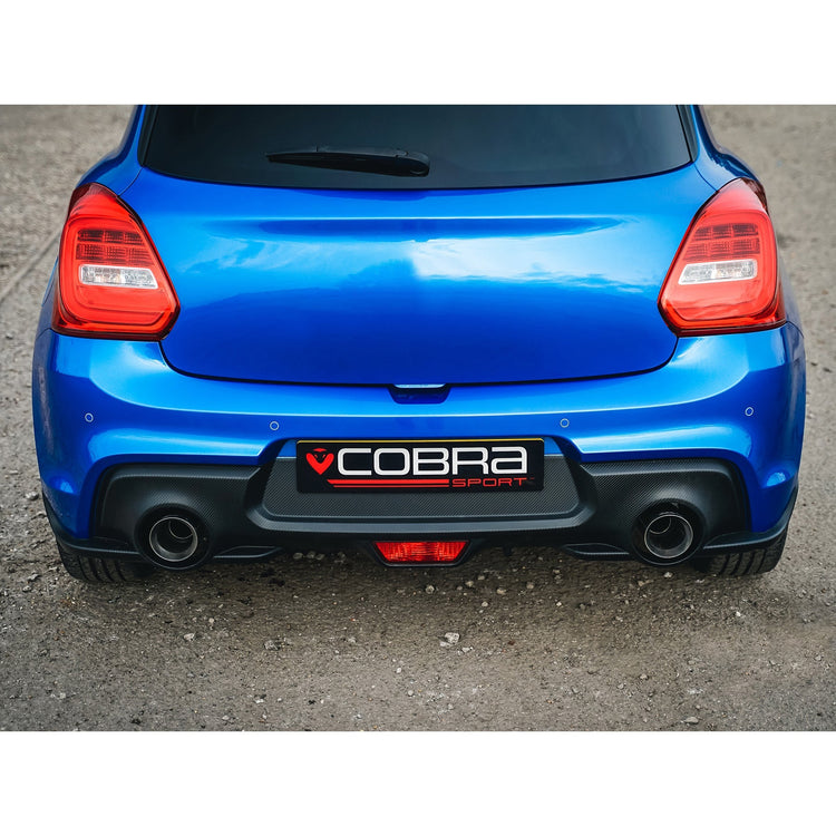 Cobra Sport Suzuki Swift Sport 1.4T BoosterJet (ZC33S) (18>) Venom GPF Back Performance Exhaust - Wayside Performance 