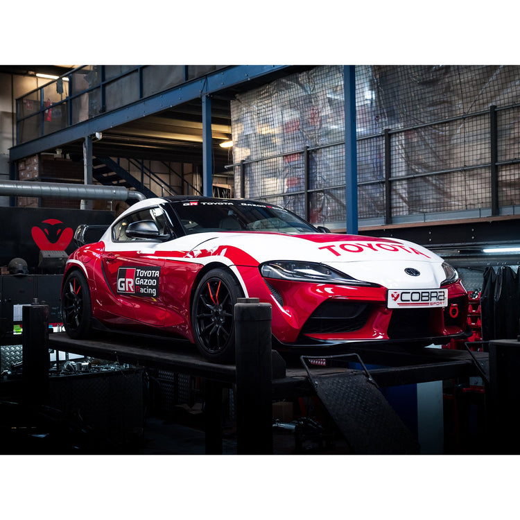 Cobra Sport Toyota GR Supra (A90 Mk5) Valved Turbo Back Performance Exhaust - Wayside Performance 