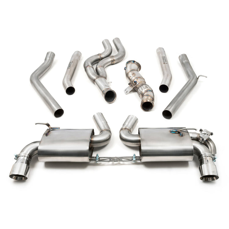 Cobra Sport Toyota GR Supra (A90 Mk5) Valved Turbo Back Performance Exhaust - Wayside Performance 