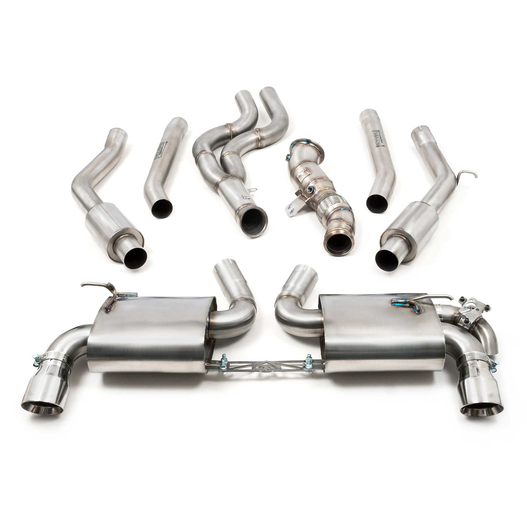 Cobra Sport Toyota GR Supra (A90 Mk5) Valved Turbo Back Performance Exhaust - Wayside Performance 