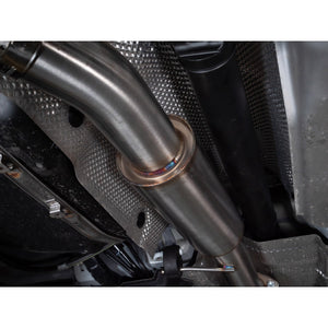 Toyota GR Yaris 1.6 Venom Cat Back Rear Box Delete Performance Exhaust - Wayside Performance 