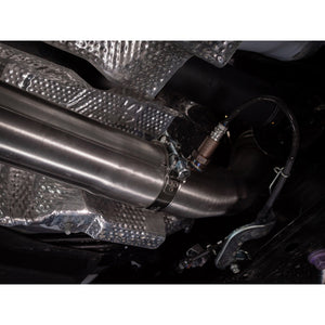 Toyota GR Yaris 1.6 Venom Cat Back Rear Box Delete Performance Exhaust - Wayside Performance 