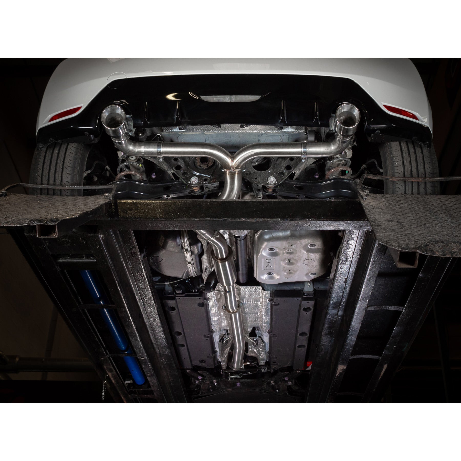 Toyota GR Yaris 1.6 Venom Cat Back Rear Box Delete Performance Exhaust - Wayside Performance 