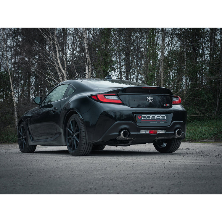 Cobra Sport Toyota GR86 2.4L (22>) Secondary Cat Back Performance Exhaust - Wayside Performance 
