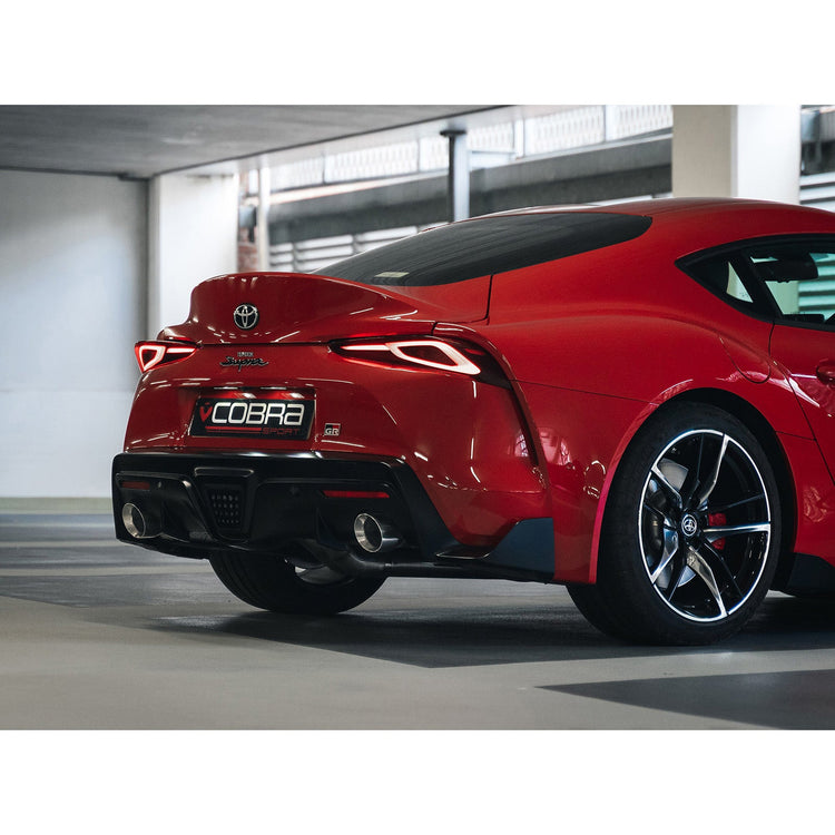 Cobra Sport Toyota GR Supra (A90 Mk5) Valved Turbo Back Performance Exhaust - Wayside Performance 