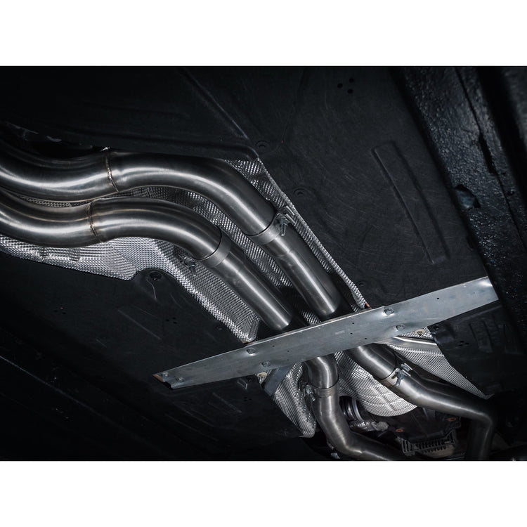Cobra Sport Toyota GR Supra (A90 Mk5) Valved Turbo Back Performance Exhaust - Wayside Performance 