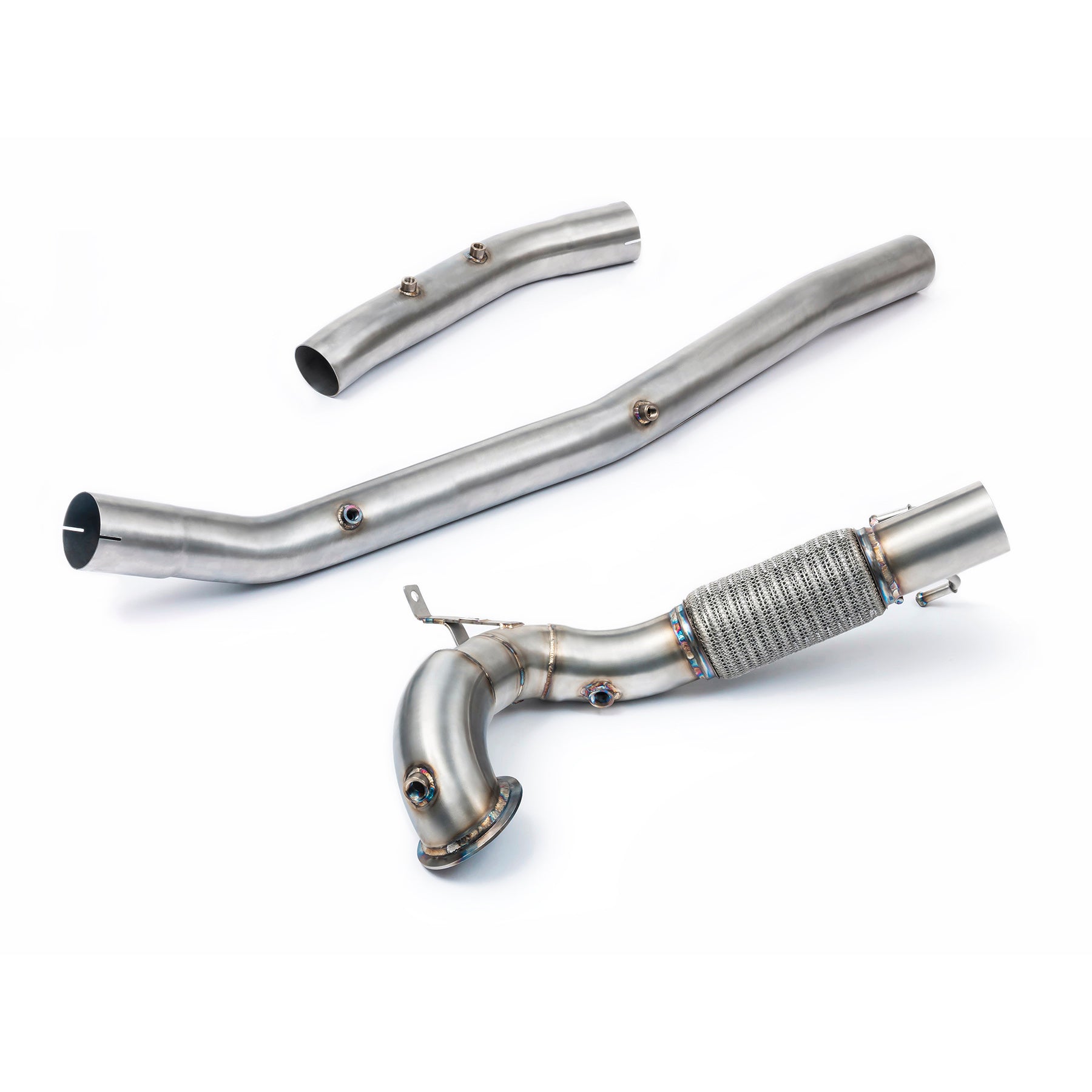 Cobra Sport VW Golf GTI (Mk8) 2.0 TSI (20>) Front Downpipe Sports Cat / De-Cat Performance Exhaust - Wayside Performance 