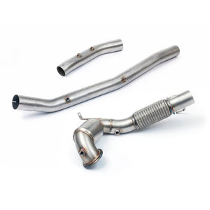 Cobra Sport VW Golf GTI (Mk8) 2.0 TSI (20>) Front Downpipe Sports Cat / De-Cat Performance Exhaust - Wayside Performance 