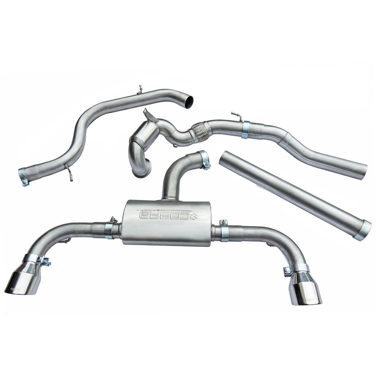 Cobra Sport VW Golf GTI (Mk7.5) 2.0 TSI (5G) (17-20) Turbo Back Performance Exhaust - Wayside Performance 