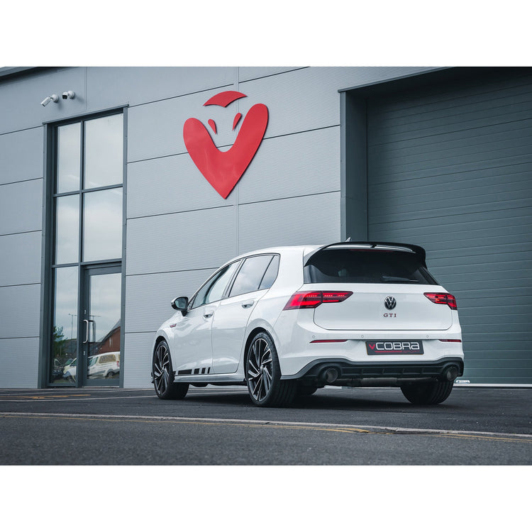 Cobra Sport VW Golf GTI (Mk8) 2.0 TSI (20>) GPF Back Performance Exhaust - Wayside Performance 