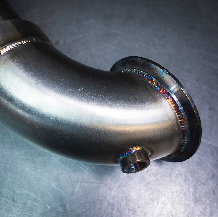 Cobra Sport Audi SQ2 (19>) Front Downpipe Sports Cat / De-Cat Performance Exhaust - Wayside Performance 