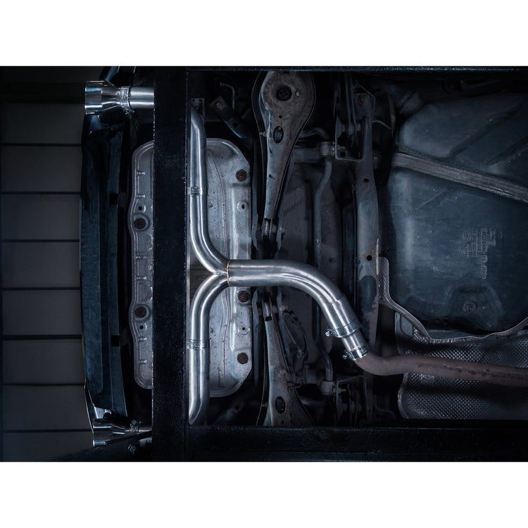 Cobra Sport VW Golf GTI (Mk7) 2.0 TSI (5G) (12-17) Race Rear Axle Back (back box delete) Performance Exhaust - Wayside Performance 