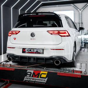 Cobra Sport VW Golf GTI (Mk8) 2.0 TSI (20>) Front Downpipe Sports Cat / De-Cat Performance Exhaust - Wayside Performance 