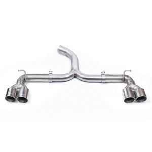 Cobra Sport VW Golf GTI (Mk7) 2.0 TSI (5G) (12-17) Quad Exit Race Rear Axle Back (back box delete) Golf R Style Performance Exhaust - Wayside Performance 