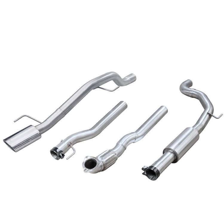 Cobra Sport Vauxhall Corsa E 1.0 Turbo (15-19) Venom Box Delete Cat Back Performance Exhaust - Wayside Performance 