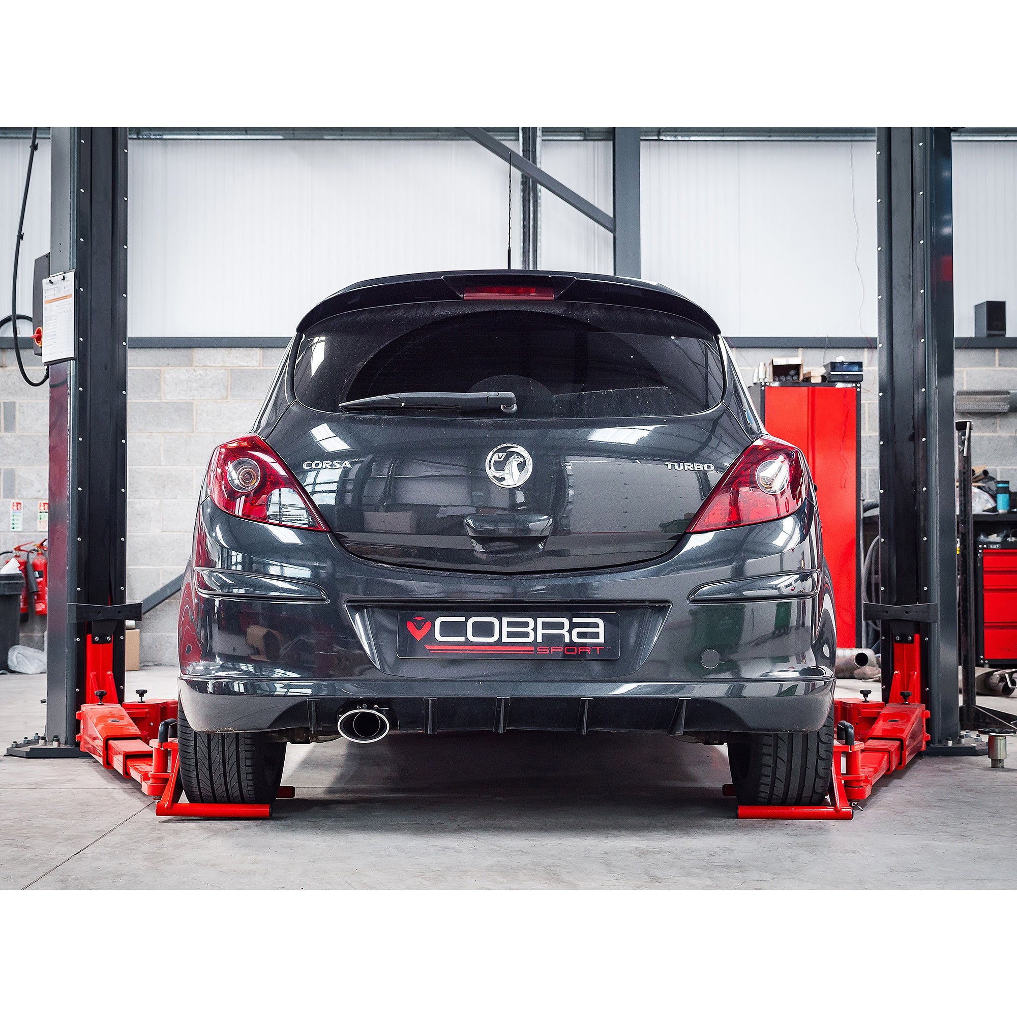 Vauxhall Corsa D 1.4 Turbo Black Edition (12-14) Venom Box Delete Rear Performance Exhaust - Wayside Performance 