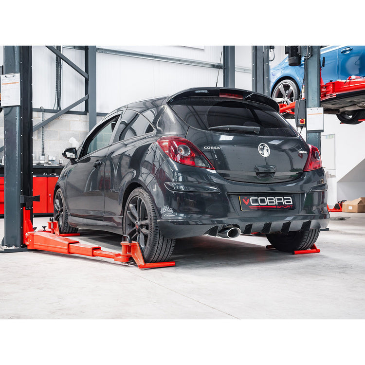Vauxhall Corsa D 1.4 Turbo Black Edition (12-14) Venom Box Delete Rear Performance Exhaust - Wayside Performance 