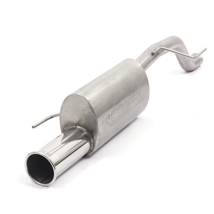 Cobra Sport Vauxhall Corsa D 1.2 & 1.4 (07-14) Rear Box Performance Exhaust - Wayside Performance 