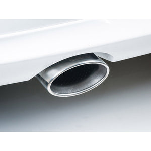 Vauxhall Corsa E 1.4 Turbo (15-19) Rear Box Section Performance Exhaust - Wayside Performance 