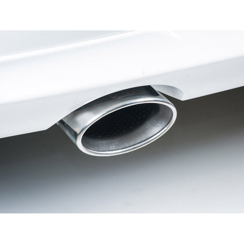 Vauxhall Corsa E 1.4 Turbo (15-19) Rear Box Section Performance Exhaust - Wayside Performance 