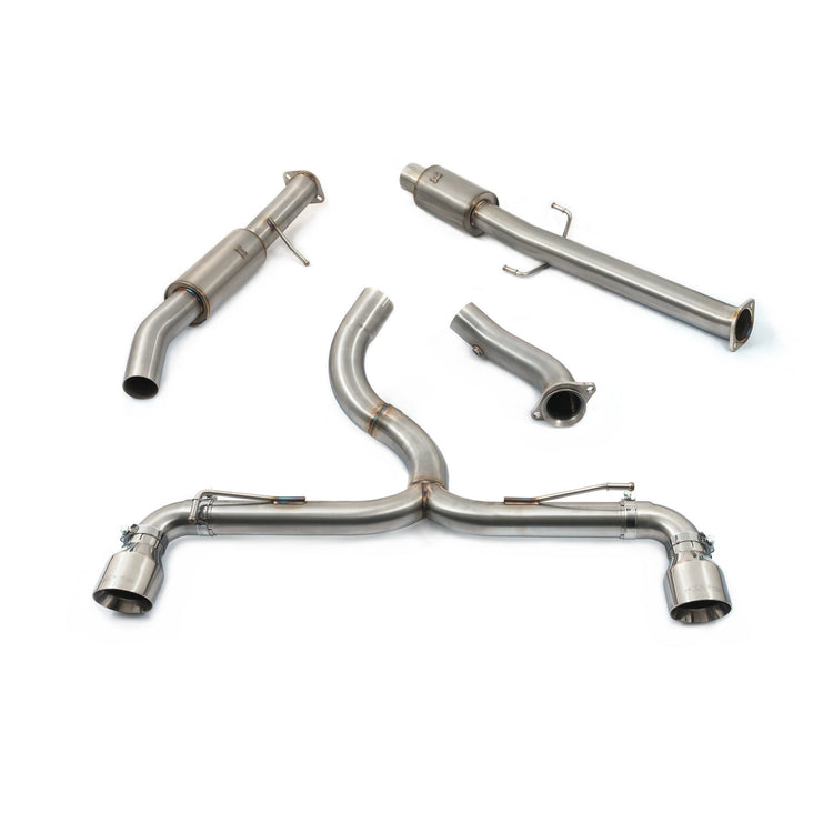 Toyota GR Yaris 1.6 Venom Cat Back Rear Box Delete Performance Exhaust - Wayside Performance 