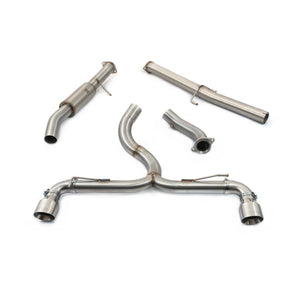 Toyota GR Yaris 1.6 Venom Cat Back Rear Box Delete Performance Exhaust - Wayside Performance 
