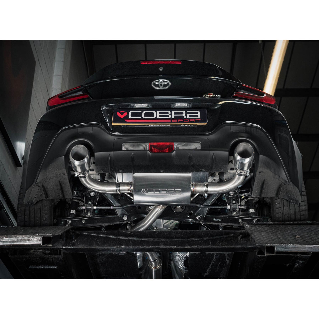 Cobra Sport Toyota GR86 2.4L (22>) Secondary Cat Back Performance Exhaust - Wayside Performance 